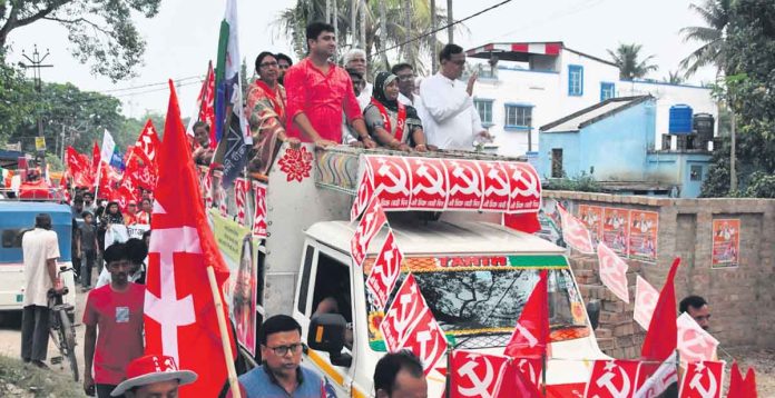 BJP Violence Against CPI(M) Candidate