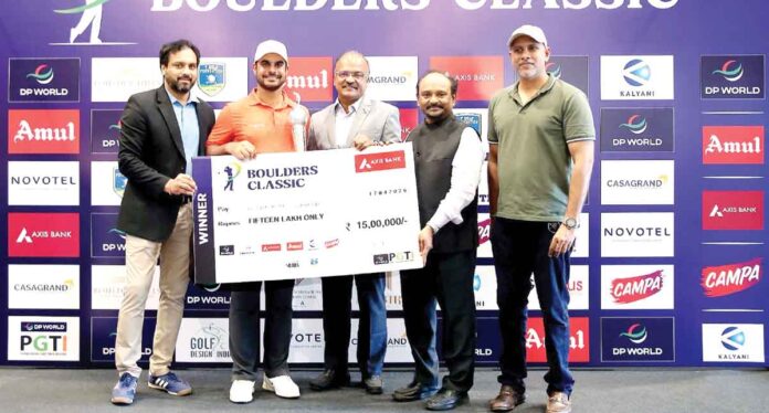 Golf winner Subhankar