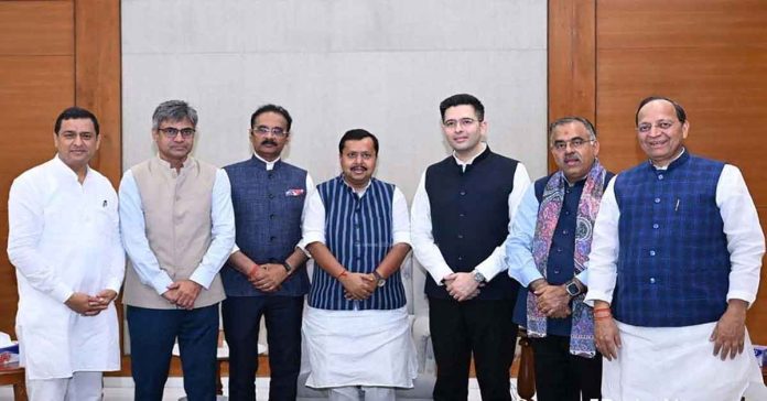 Seven AAP MPs Join BJP; Rajya Sabha Chairman Gives Approval