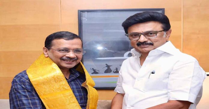 Kejriwal went to Tamil Nadu during the assembly elections.