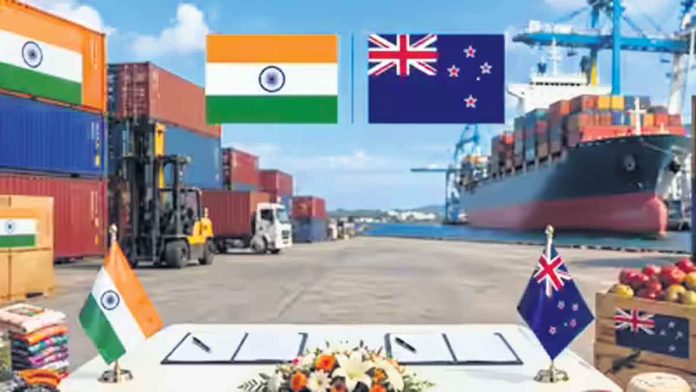 సుంకాలు లేకుండా న్యూజిలాండ్కు భారత్ ఎగుమతులు