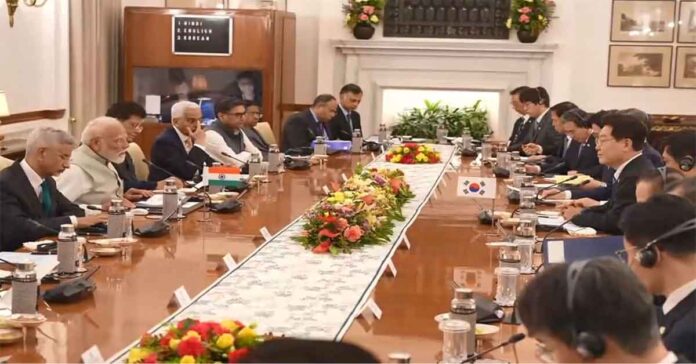 South Korean President meets PM Modi