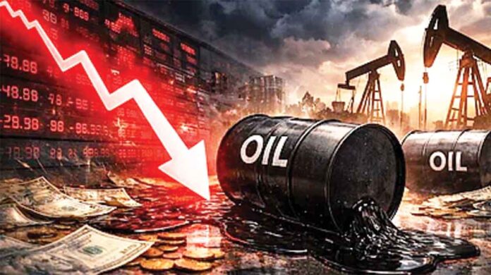 ‘కాల్పుల విరమణ’తో ముడి చమురు ధరల పతనం