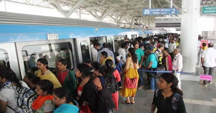 RTC strike..full demand for metro trains
