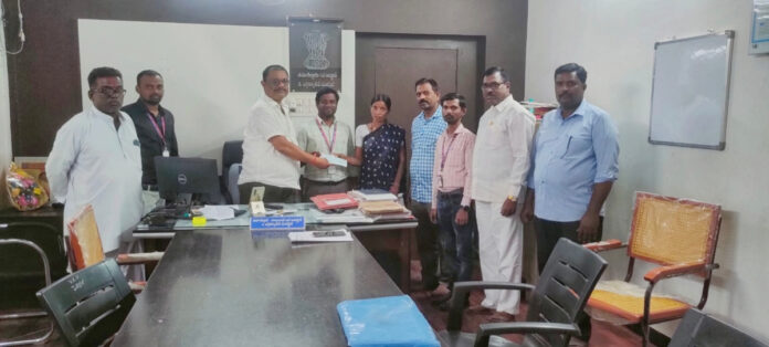 Accident insurance check presentation