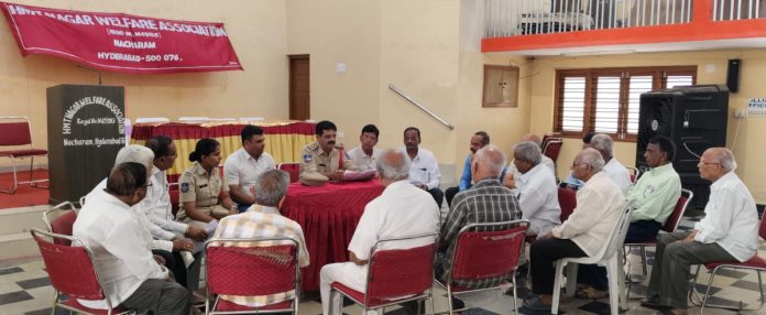 Awareness about CCTV cameras in HMT Colony