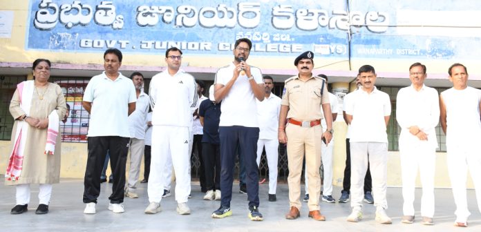 The government's goal is the development of athletes.