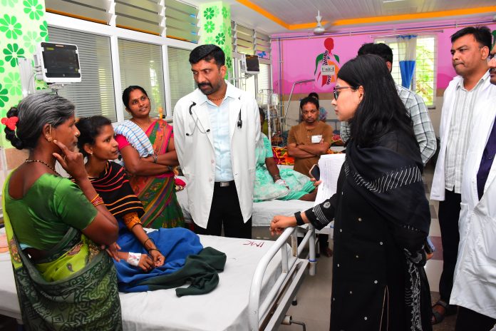 జనరల్ ఆస్పత్రిలో వైద్య సేవలపై ఆరా