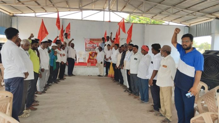 ప్రతిఘటన పోరాటయోధుడు జలగం జనార్దన్కు విప్లవ జోహార్లు