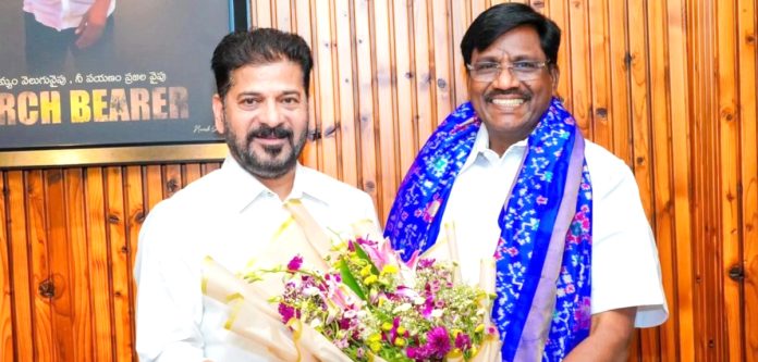 సీఎంతో తమిళనాడు మంత్రి భేటీ