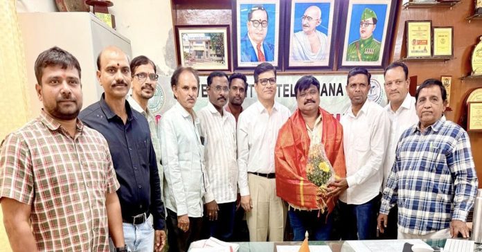 Nagaraju Appointed as TNGO District Associate President