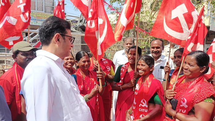 Minister Sridhar Babu wishes workers on May Day