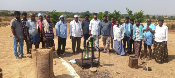 Paddy procurement center inaugurated in Ippalapalli