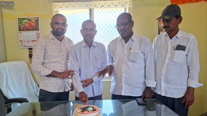 Pump driver Srinivas' birthday celebrated in grand style