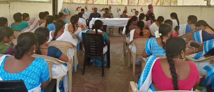 Review meeting for ASHA workers