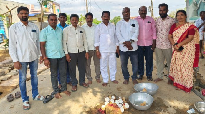 CC road construction work begins