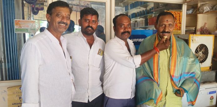 Dharas Sai as Mandal President for the second time