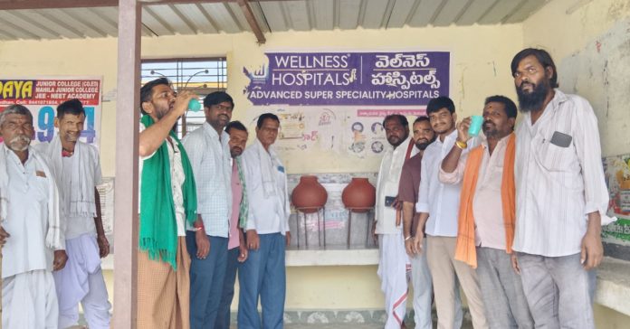 Sarpanch establishes winter camp in Pedda Tadagur