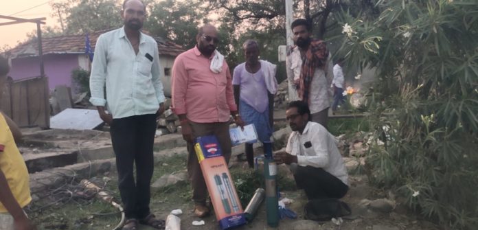 Sarpanch solves Madhapur water problem