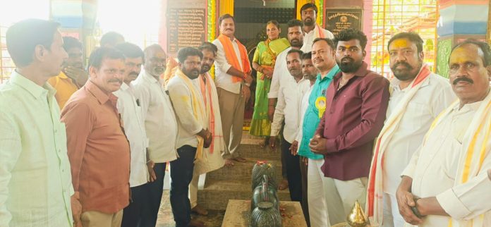 MLA Kumbh performed special pujas..