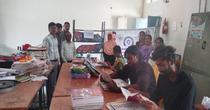 తాడిచెర్ల జూనియర్ కళాశాలలో గ్రంథాలయ దినోత్సవం