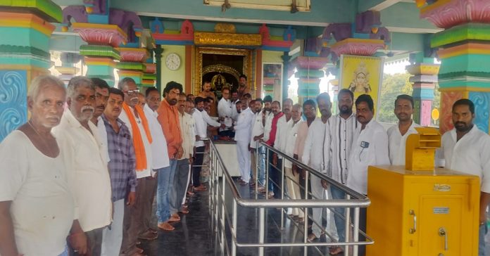 Sri Kanaka Durga Devi 11th Anniversary: ​​Unveiling of the Invitation Card
