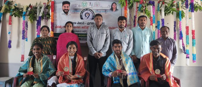 Educational Victory Celebrations at Tadicherla College