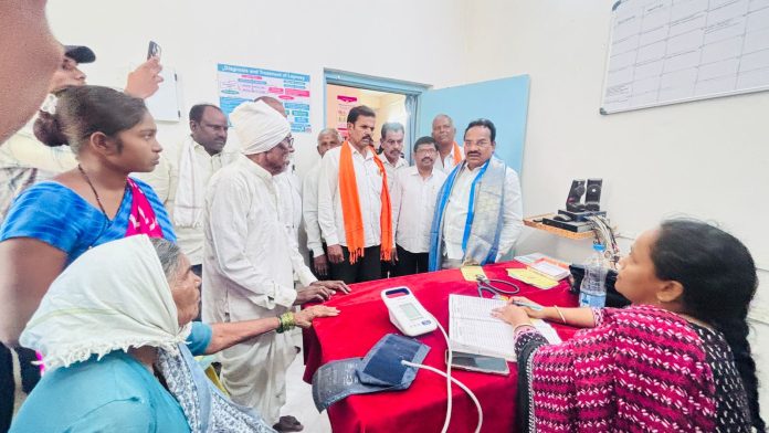 ప్రాథమిక ఆరోగ్య కేంద్రంలో మాతా శిశు సంక్షేమ కేంద్రం ప్రారంభం