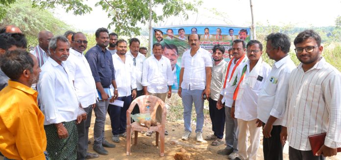 చెన్నయ్యకట్ట చెరువు అలుగు కాలువ మరమ్మతు పనులకు శ్రీకారం