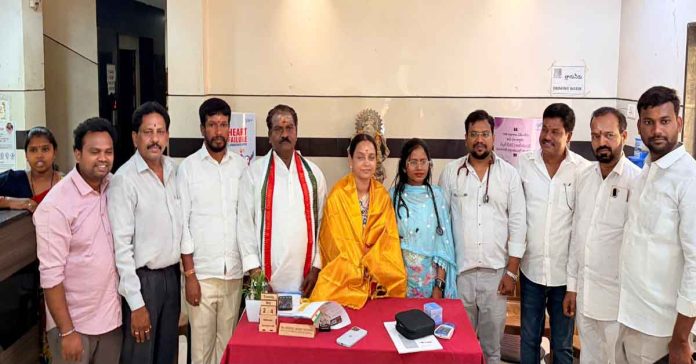 వర్ధన్ హాస్పిటల్లో ఉచిత వైద్య శిబిరం