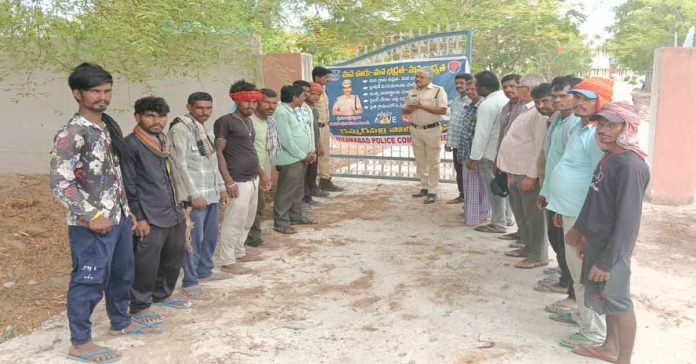 బషీరాబాద్ గ్రామంలో సీసీటీవీ కెమెరాల ఏర్పాటు..