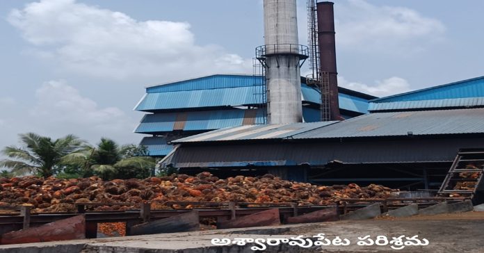 Ashwaraopeta Industry Closed for Annual Repairs