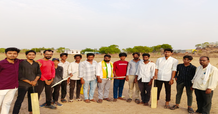 Promoting Sports Among Youth: Distribution of Cricket Kits