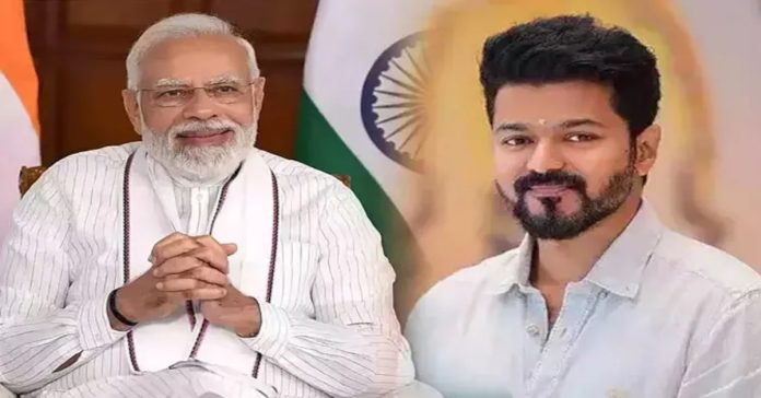 సీఎం విజయ్కు ప్రధాని మోడీ శుభాకాంక్షలు