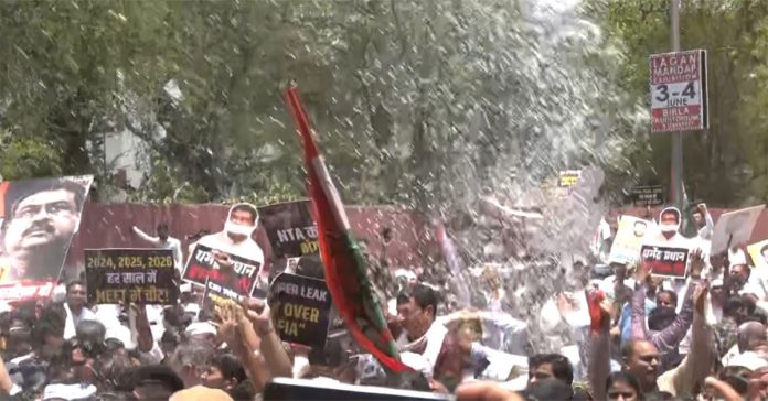 NEET Paper Leak: Congress Protests in Rajasthan