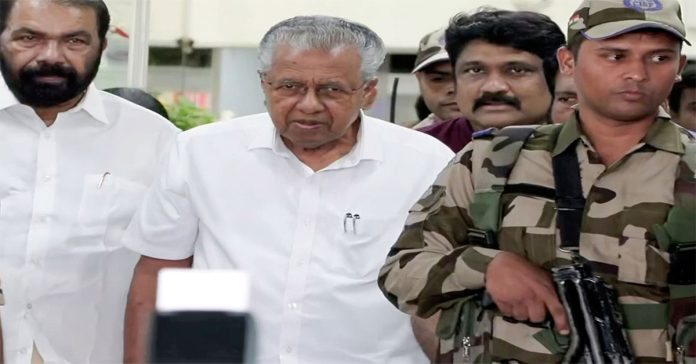 కేరళ ప్రతిపక్షనేతగా పినరయి విజయన్ ఏకగ్రీవం