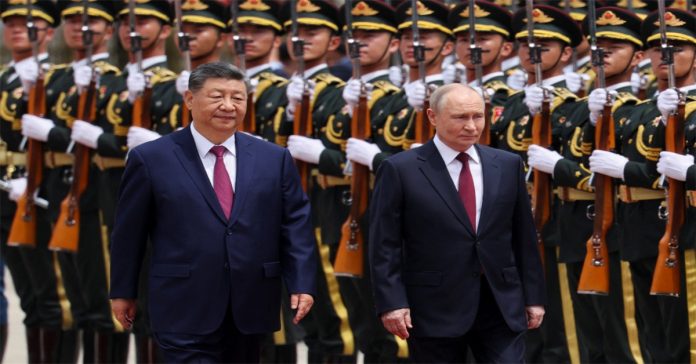 Russian President on China visit