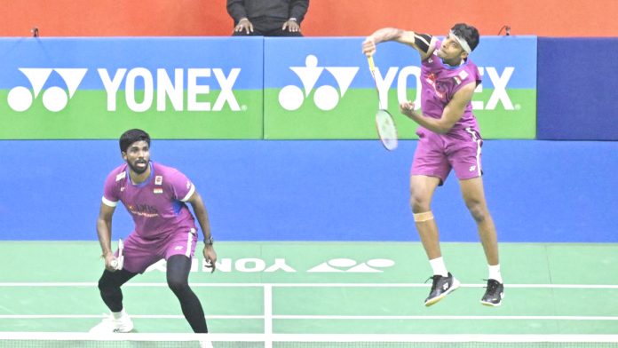 Satwik and Jodi in the semis