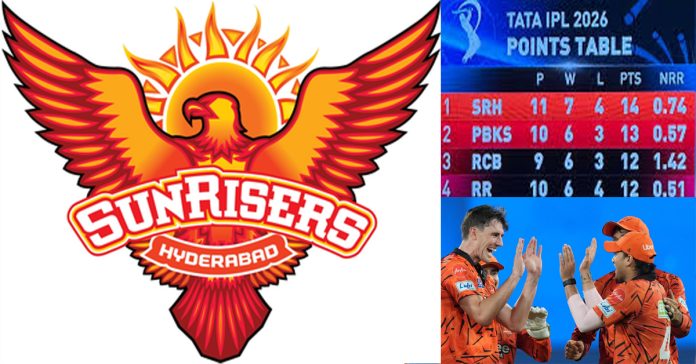 IPL Standings: Hyderabad at the Top