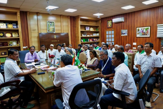 A law should be made to provide 100 percent reservation in jobs for tribal areas.