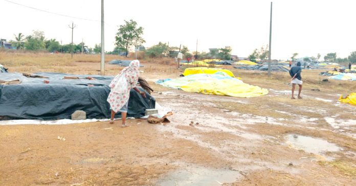 రైతుల కన్నీళ్లు