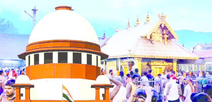 శబరిమల కేసులో తీర్పు రిజర్వ్