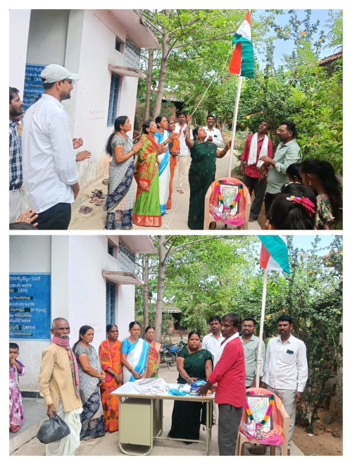 పడంపల్లిలో ఘనంగా తెలంగాణ ఆవిర్భావ వేడుకలు