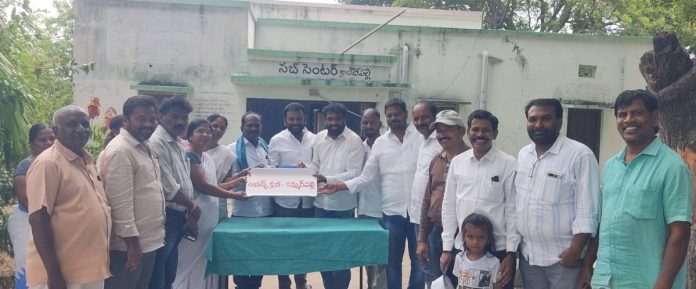 Distribution of weighing machine to Primary Health Sub-Center