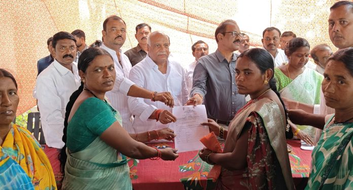 Indiramma houses sanctioned to every eligible person.