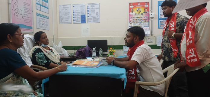 Full-scale staff must be appointed to the health center: CPI(M)