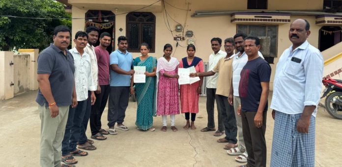 CMRF cheques handed over