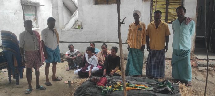 బాధిత కుటుంబానికి పరామర్శ