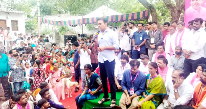 అధికారంలోకి రాగానే హనుమాన్ నగర్ వాసులకు పట్టాలిస్తాం