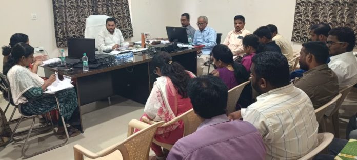RDO review with revenue officials in Parakala